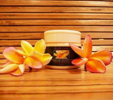Bali Lou Frangipani Body Scrub Creme