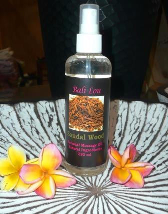 Bali Lou Sandalwood Massage Oil