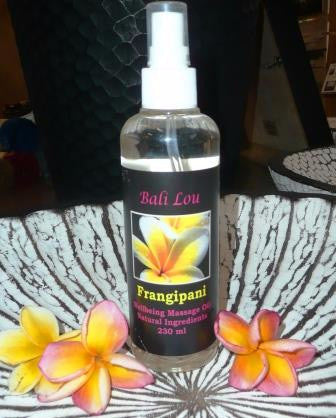 Bali Lou Frangipani Massage Oil