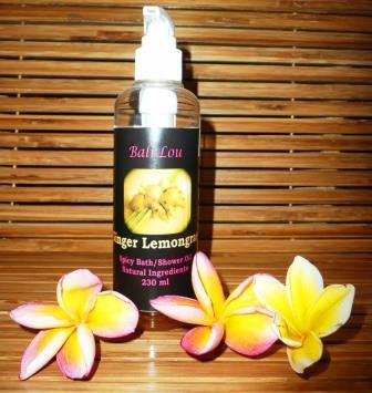 Bali Lou Ginger Lemongrass Bath & Shower Oil