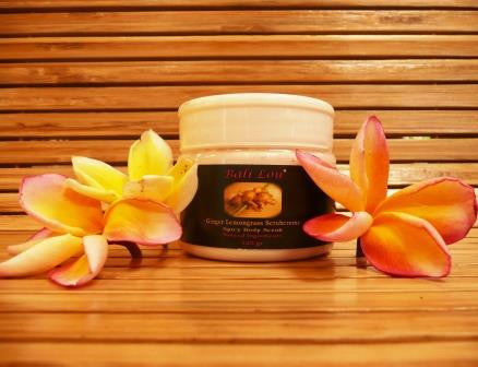 Bali Lou Ginger Lemongrass Body Scrub Creme